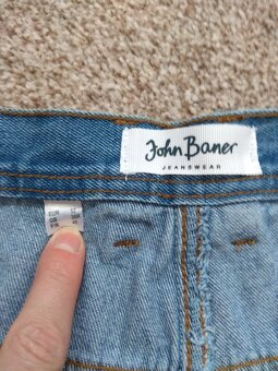 Nové pánské rifle John Baner -č. 52, rovný střih, orig. bal. - 11