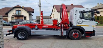 MERCEDES-BENZ ATEGO 1222 hákový nosič + hydr. ruka 2009r - 11