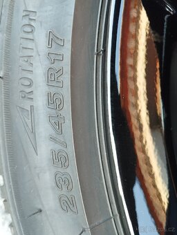 ALU Honda Civic 10g OEM r17x8j ET 50, 235/55/17 - 11