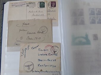 Známky Německo/DR,BRD,DDR-hodnotné album  zajímavostí - 11