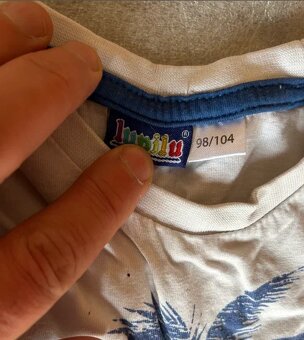 SET 5 kusy Oblečení – Tílka / Trika. Vel. 1 - 11