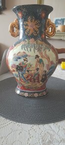 Mohutná porcelánová váza čínská - 11