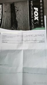 Člun fox s vozíkem a motorem - 11
