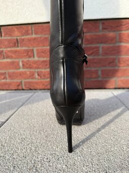 Kožené kozačky Classico&Bellezza - nenošené - vel. 39 - 11