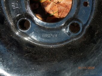 4xObutá zimní sada kol na RENAULT CLIO Rok 2007  185/60 R15 - 11