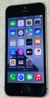 Iphone SE 32GB, nabíječka, původní nepouž.sluch.Apple, obaly - 11