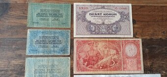 Bankovky a státovky 1919-1945, ČSR. Protektorát. - 11