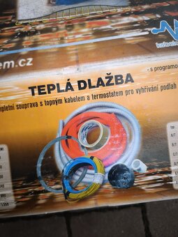 El.topení, podlahové, set 960W,termostat - 11
