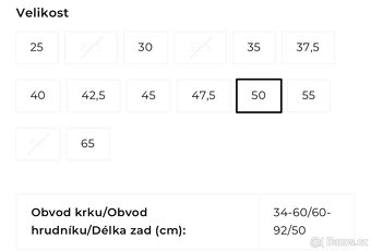 Uppsala obleček pro psa - černá 50 Hunter - 11