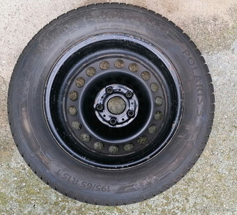 Sada kol 6Jx15H2 ET43 se zimnim pneu 195/65 R15 - 11