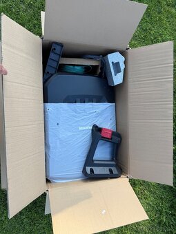 Robotická sekačka PARKSIDE Smart PMRDA 20-Li B2, 4Ah + garáž - 11