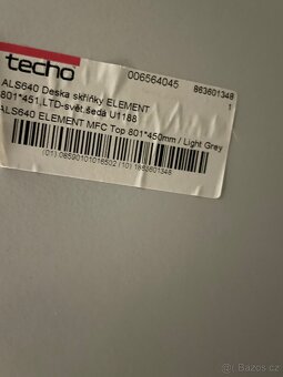 Kvalitní pevné regály skřínky Techo - 11