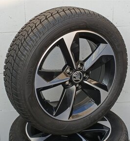 Pěkná zimní orig alu Škoda Fabia 4 - 195/55/16 8mm - 11