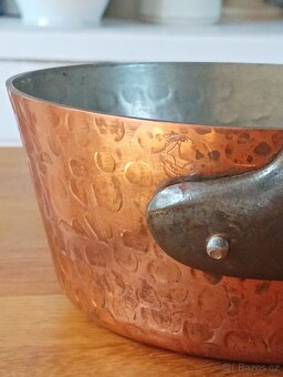 PROFESIONÁLNÍ MĚDĚNÝ HRNEC BAUMALU ALSASKO FRANCIE 70.LÉTA - 11