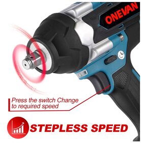 Rázový utahovák 800Nm pro Makitu 18V - skladem - 11