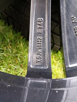 ALU sada Škoda COMET 7,5x18 5x112 ET48 zimní (Octavia iv) - 11