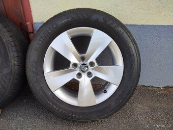 NOVÁ letní sada Škoda Kamiq 5x100 r16 pneu Kumho 205/60 r16 - 11