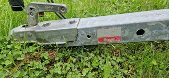 Přívěsný vozík, kára s plachtou - nová STK - 11