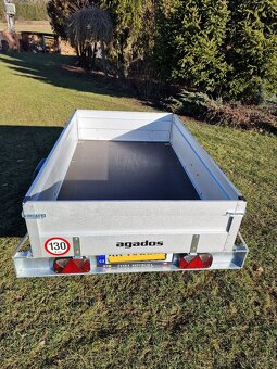 Přívěsný vozik Agados NP-7  D-207cm,Š-125cm STK 1/2031 - 11