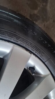 ALU kola Volkswagen 5x112 R16 s pneu Dunlop - 11
