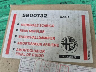 ozdobná koncovka výfuku Alfa Romeo 145, 146 5900732 - 11
