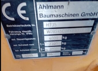 Ahlmann H000161 - kolový nakladač - 11