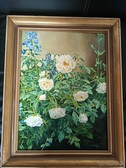 Ručně malované obrazy-kopie-portréty-myslivost atd. - 11