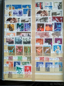 Poštovní známky v albu - mix Evropy - 11