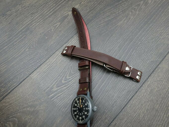 Pozorovací hodinky LACO FL2383 z roku 194345 - vojenské hodi - 11
