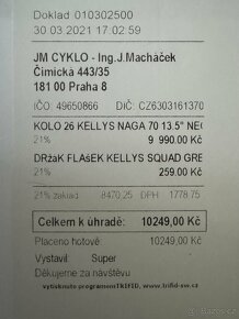 Juniorske kolo Kellys Naga 70 vel. 26 - 11
