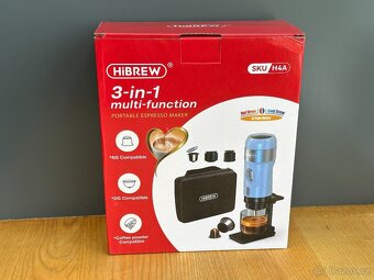 Hibrew H4A Premium cestovní kávovar 3v1, NOVÝ, záruka - 11
