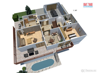 Prodej rodinného domu, 494 m², Chomutov, ul. Ve Stráni - 11