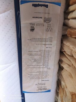 MATRACE DUNLOPILLO COLTEX DRY COMFORT 7-zonová 120x200x25cm - 11