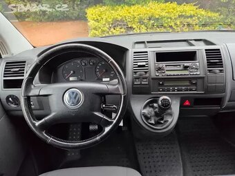 VW Caravelle 1.9TDI 77kW,1.maj.165tis.km,9.míst,tažné,servis - 11