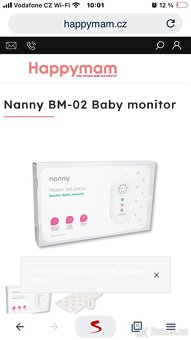 Nanny BM-02 Baby monitor dechu - 11