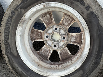 Alu kola Kia 4x100 R14, 5ks, celoroční pneu - 11