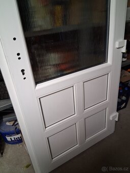 Nove plastove dvere 995x2000 antracit/ bila - 11