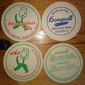 Pivní tácky , etikety a pohledy - 11
