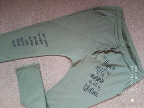 Harémky - nasrávačky - baggy "khaki" - 11