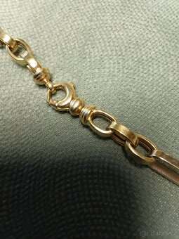 Zlatý řetěz s křížem. ★★★79g★★★ 14K ZLATO 585/1000 - 11