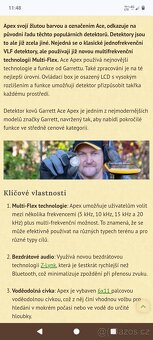 Detektor kovů profi - 11