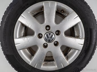 Volkswagen Golf - Originání 15" alu kola - Zimní pneu - 11