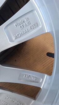 Alu kola VW 17" 5x100 letní pneu 205/55 R17 7mm T-Cross - 11