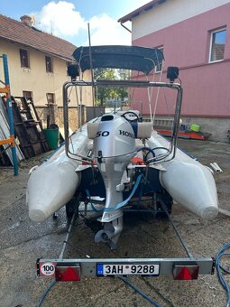 Gumový člun RIB ADVENTURE V450 cena s vlekem. - 11