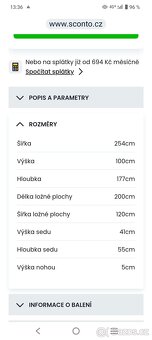 Rohová sedačka univerzální levá i pravá - 11