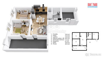 Prodej rodinného domu, 70 m², Žiželice, ul. Rožumberkova - 11