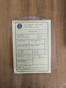 Retro konferenční stolek F. Jirák Brusel 60. léta - 11