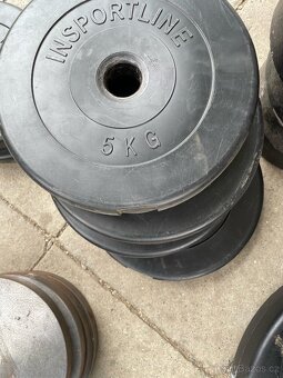 Činky a závaží 150kg - 11