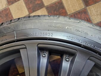 alu kola 22 5x120 9,5x22et 45 265/35R22 102V XL - 11