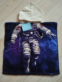 Dětské pončo 55x110 cm-Kosmonaut / Mořský svět N.O.V.É. - 11